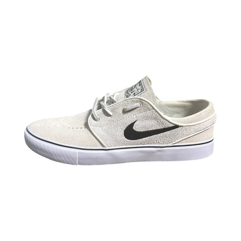 Nike SB Stefan‎ Janoski OG+ Mens US6 Alabaster Black Suede Skate Shoes